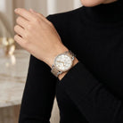 Michael Kors MKO1117 luxury women's stainless steel wristwatch