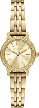 Michael Kors MKO1173 women's gold stainless steel mini watch