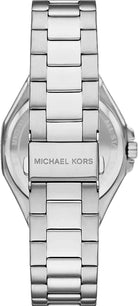 Michael Kors MKO1178 elegant silver tone fashion watch