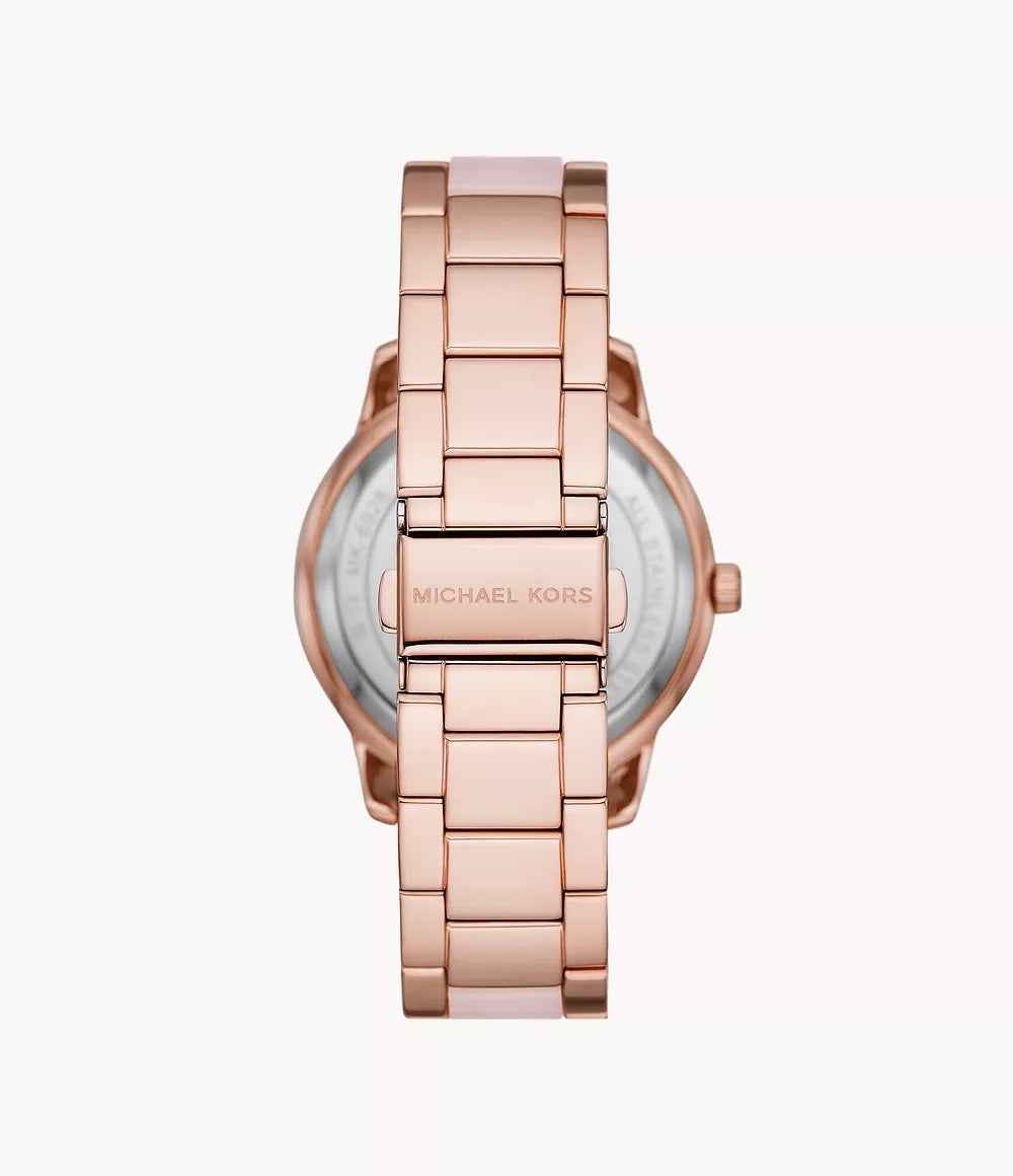 Back case of Michael Kors MK6928 quartz multifunction women's wristwatch
