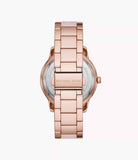 Back case of Michael Kors MK6928 quartz multifunction women's wristwatch