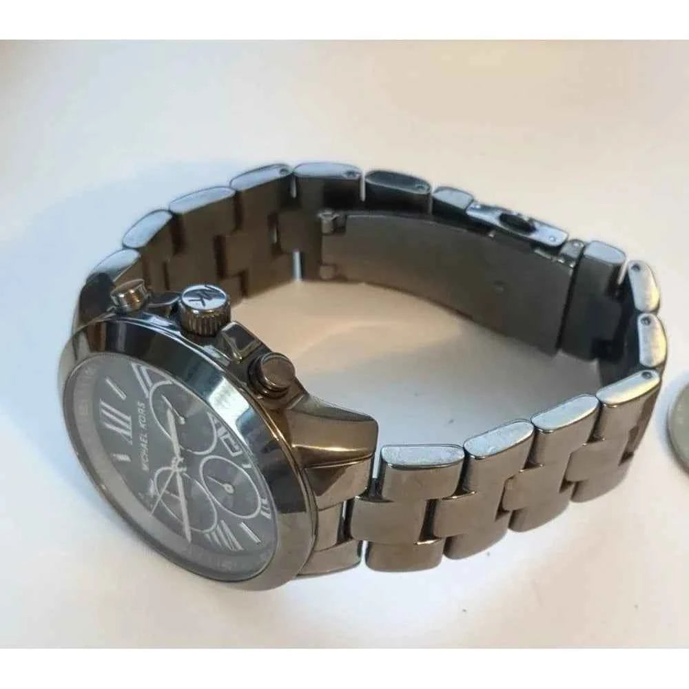Michael Kors Bradshaw MK6303 Unisex Gunmetal Gray Chronograph Watch