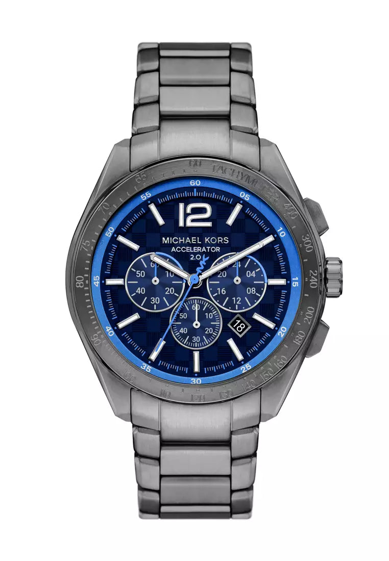 Michael Kors Accelerator 2.0 MK9178 men's gunmetal chronograph watch