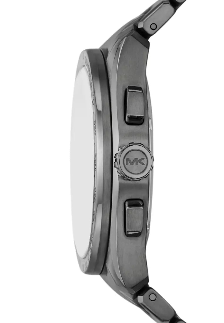 Michael Kors Accelerator 2.0 blue bezel men's wristwatch