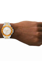 Michael Kors MKO1183 Men's Two Tone Stainless Steel Chronograph Watch 45mm