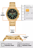 Michael Kors MK9177 quartz chronograph gold-tone watch