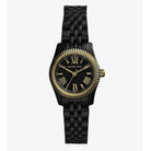 Michael Kors Lexington MK3299 Women's Black Dial Black Ion-Plated Stainless Steel Watch