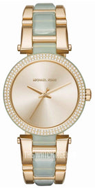 Michael Kors Delray MK4317 Women's Two-Tone Rose Gold Analog Watch