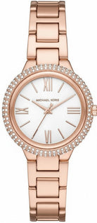 Michael Kors Taryn MK4460 women's rose gold dial rose gold stainless steel watch front view