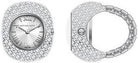 Michael Kors MK4848 luxury silver stainless steel ring watch