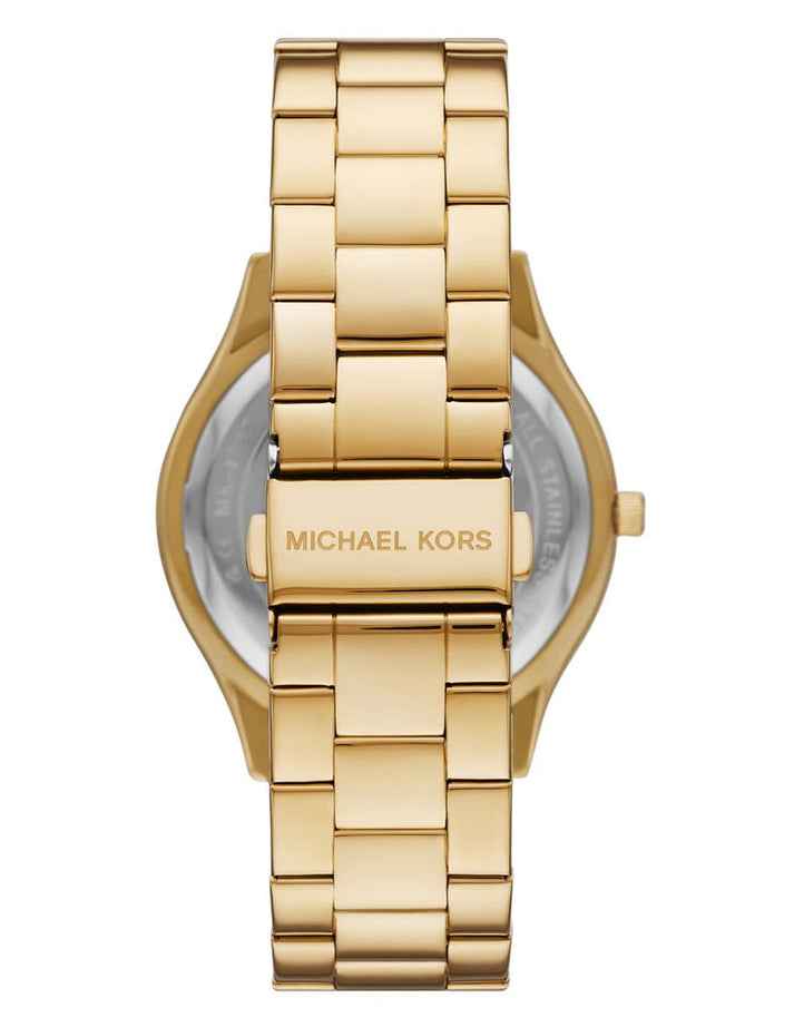 Michael Kors Janelle MK4730 Women's Gold Dial Tortoise Bracelet Watch