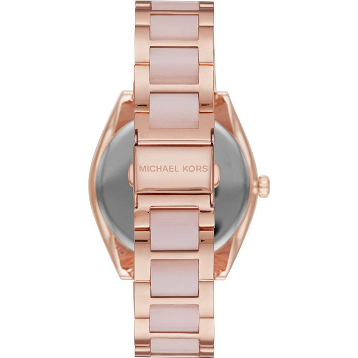Back case of Michael Kors MK7089 quartz women's wristwatch
