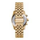Michael Kors Lexington MK7377 Women's Gold Chronograph Gold Stainless Steel Watch