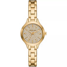 Michael Kors Aspyn MKO1086 women's gold stainless steel watch