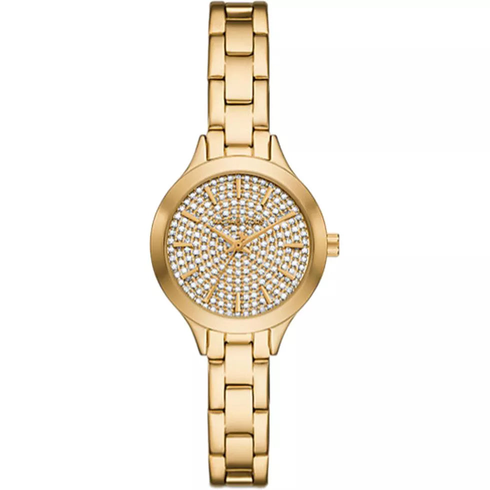 Michael Kors Aspyn MKO1086 women's gold stainless steel watch