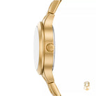 Michael Kors MKO1086 gold pavé dial watch