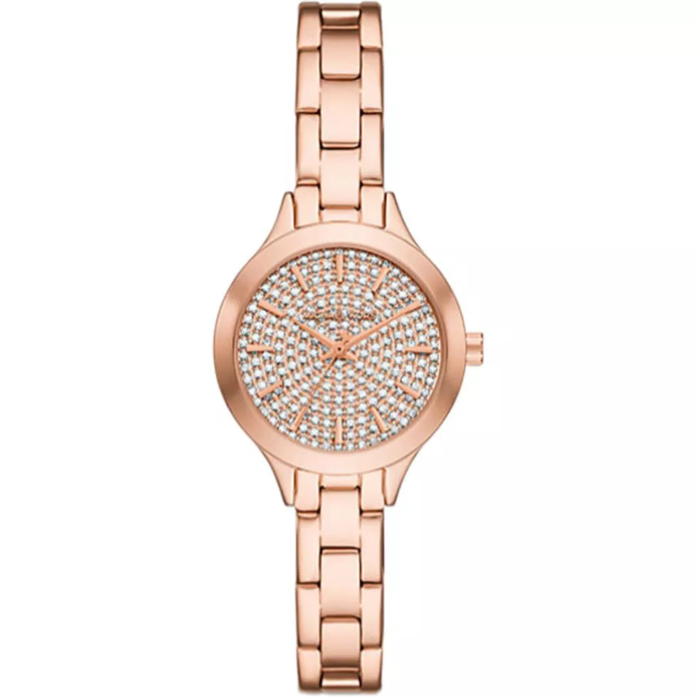 Michael Kors Aspyn MKO1087 women's rose gold stainless steel watch