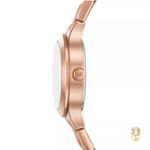 Michael Kors MKO1087 rose gold pavé dial watch