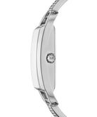 Michael Kors MK4841 silver pavé dial analog watch