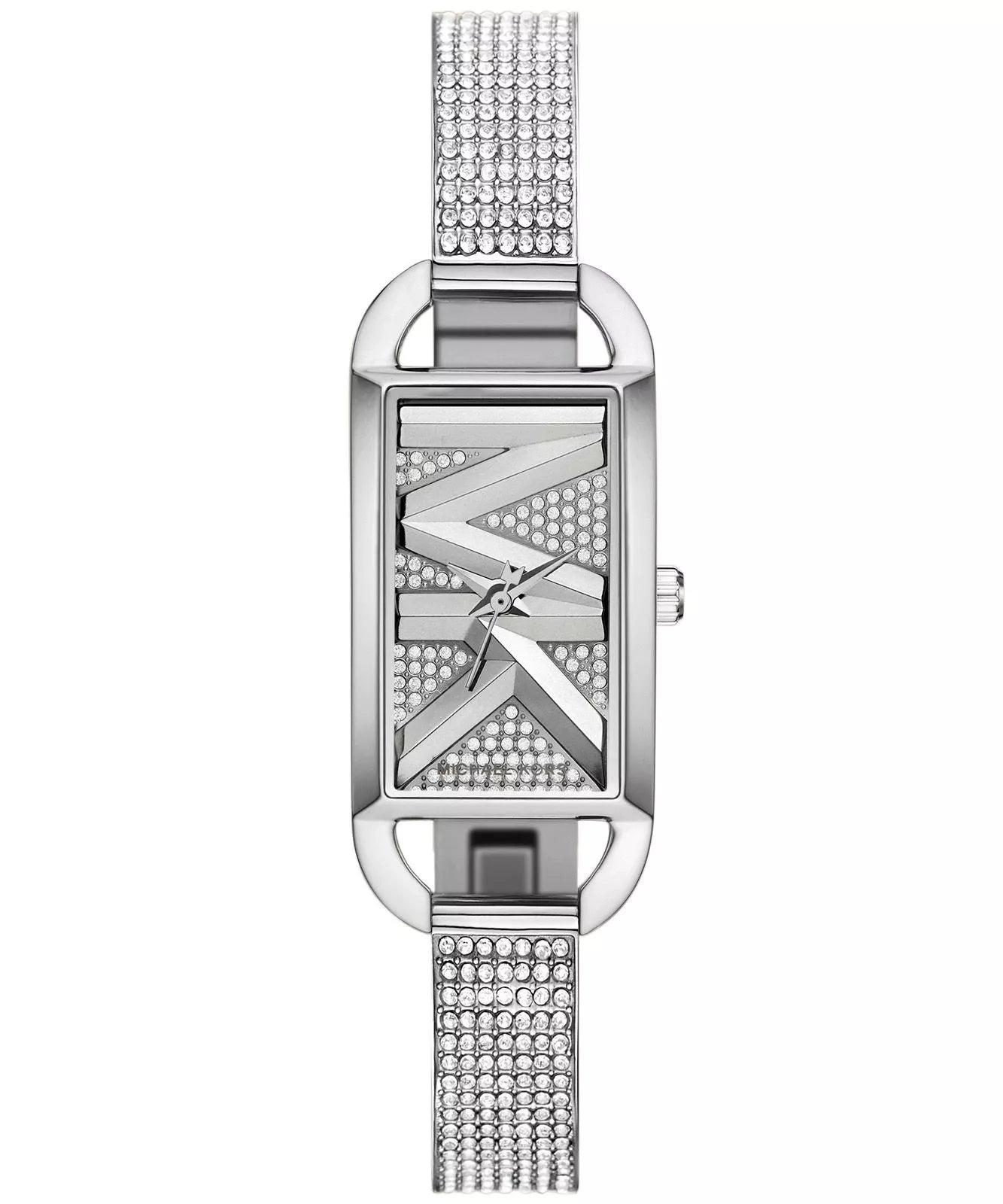 Michael Kors Empire MK4841 women's silver bangle watch