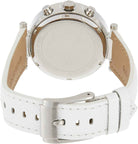 Michael Kors Parker MK2277 Women's White Dial Leather Chronograph Watch