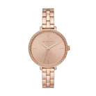 Michael Kors MK4400 women's rose gold dial rose gold alloy watch front view