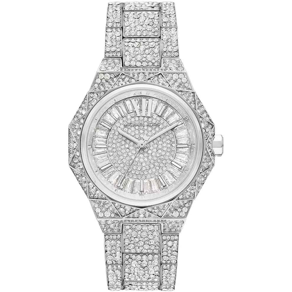 Michael Kors Oversized Raquel Pavé MK4692 Black-Tone Stainless Steel Watch