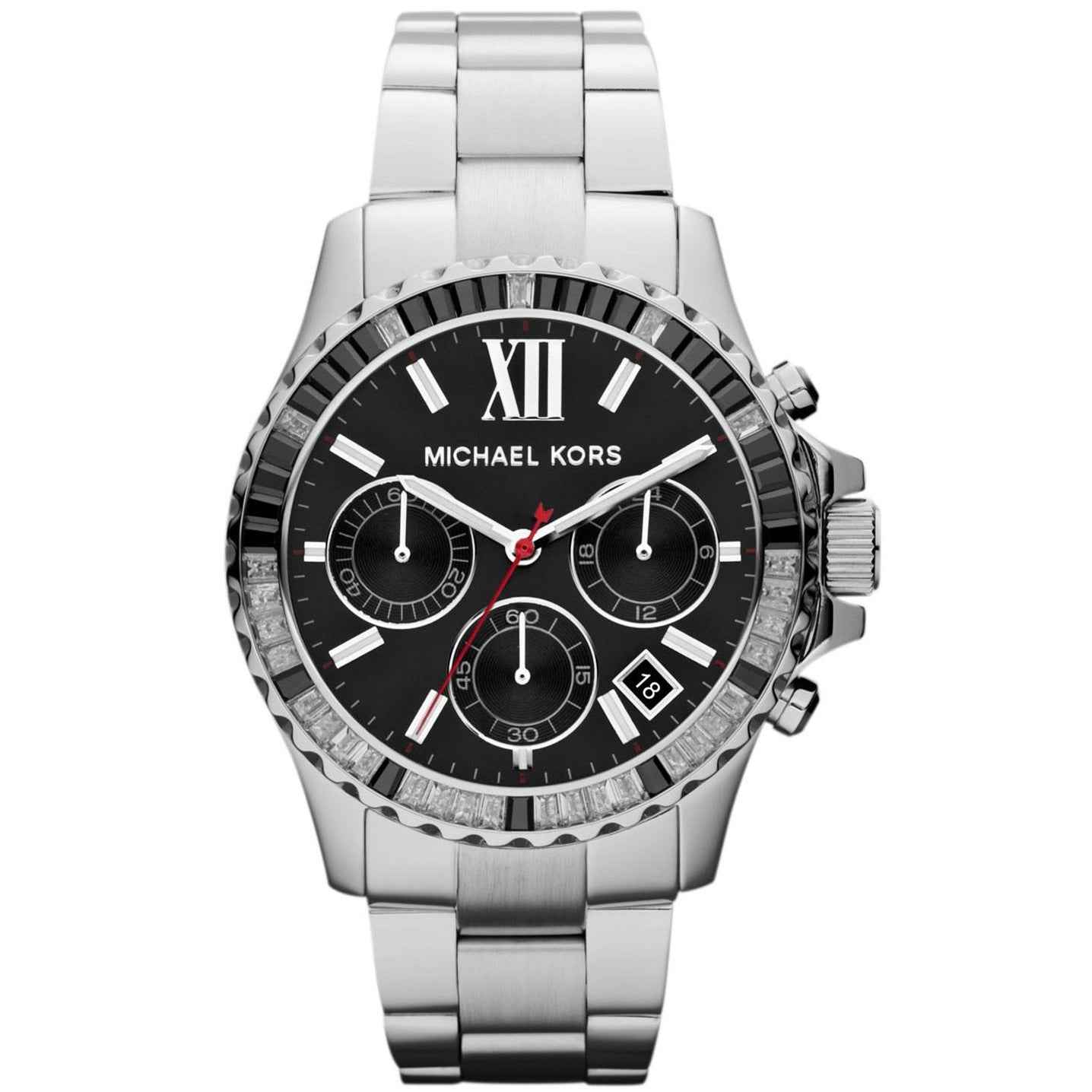 Michael Kors Everest MK5753 Women's Black Stainless Steel Chronograph Watch
