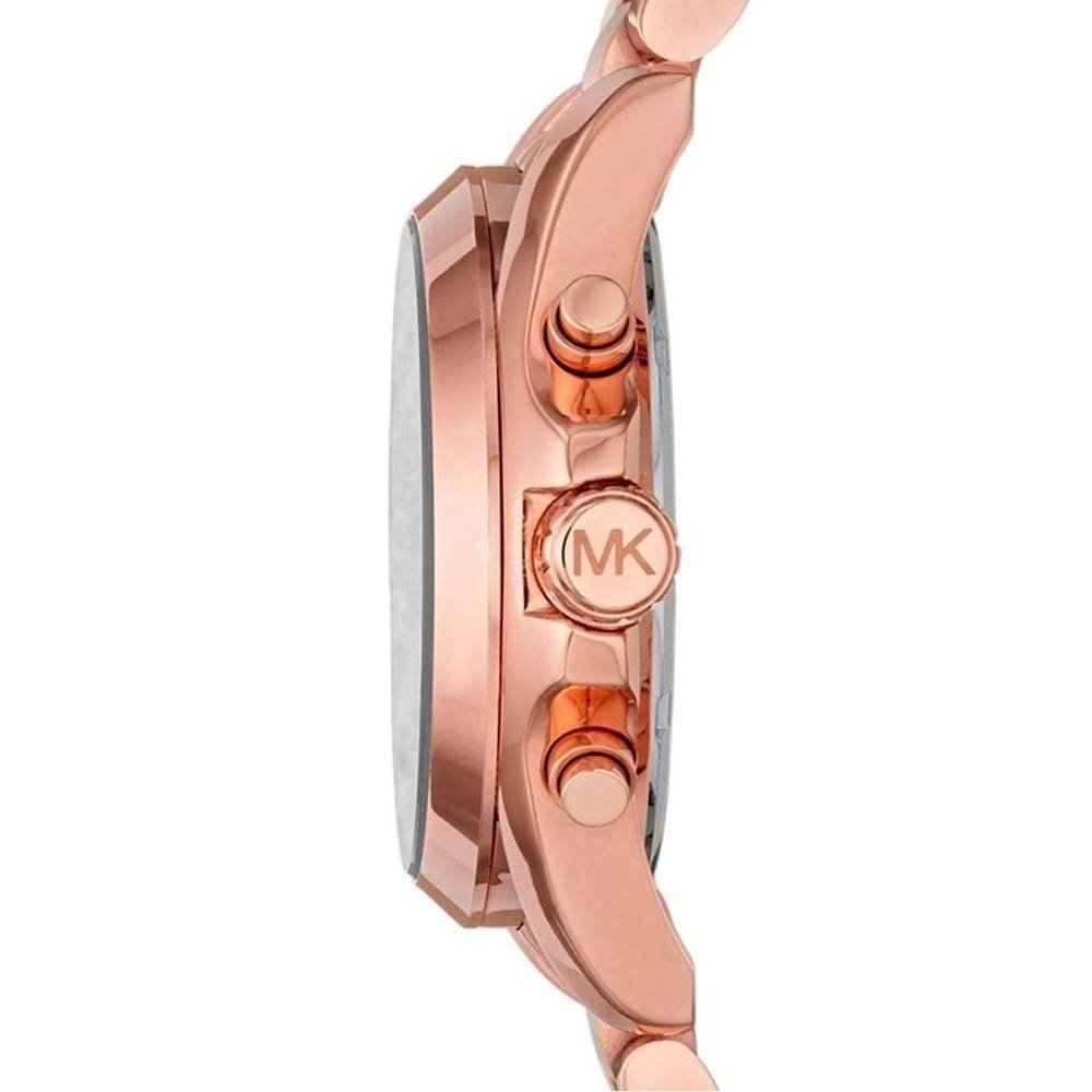 Michael Kors MK5951 Women's Blue Dial Rose Gold Stainless Steel Watch
