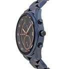 Michael Kors blue stainless steel bracelet watch