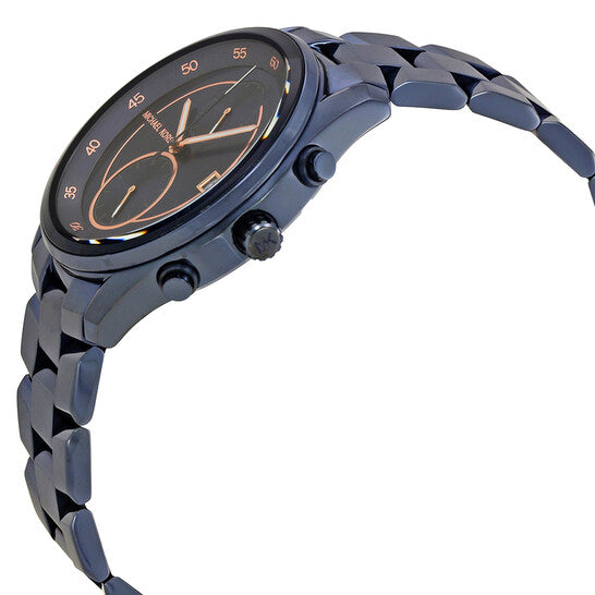 Michael Kors men's 40mm blue multifunction wristwatch