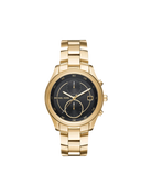 Michael Kors MK6497 women's gold black dial watch