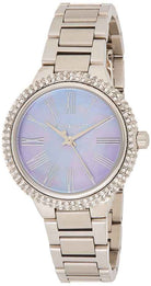 Michael Kors Taryn MK6562 Women's Purple Dial Silver Chronograph Watch