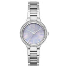 Michael Kors Taryn MK6562 Women's Purple Dial Silver Chronograph Watch