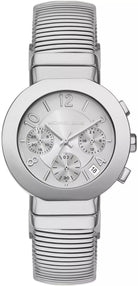 Michael Kors Gramercy MK7526 women's silver chronograph watch