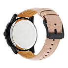 Back case of Michael Kors MK8520 quartz men's leather wristwatch