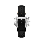 Michael Kors quartz black leather strap wristwatch