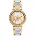 Michael Kors Parker MKO1066 women's gold acetate watch