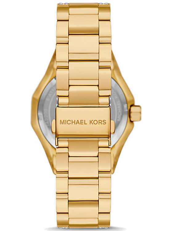 Michael Kors Raquel MK7398 Women's Gold Pavé Stainless Steel Watch