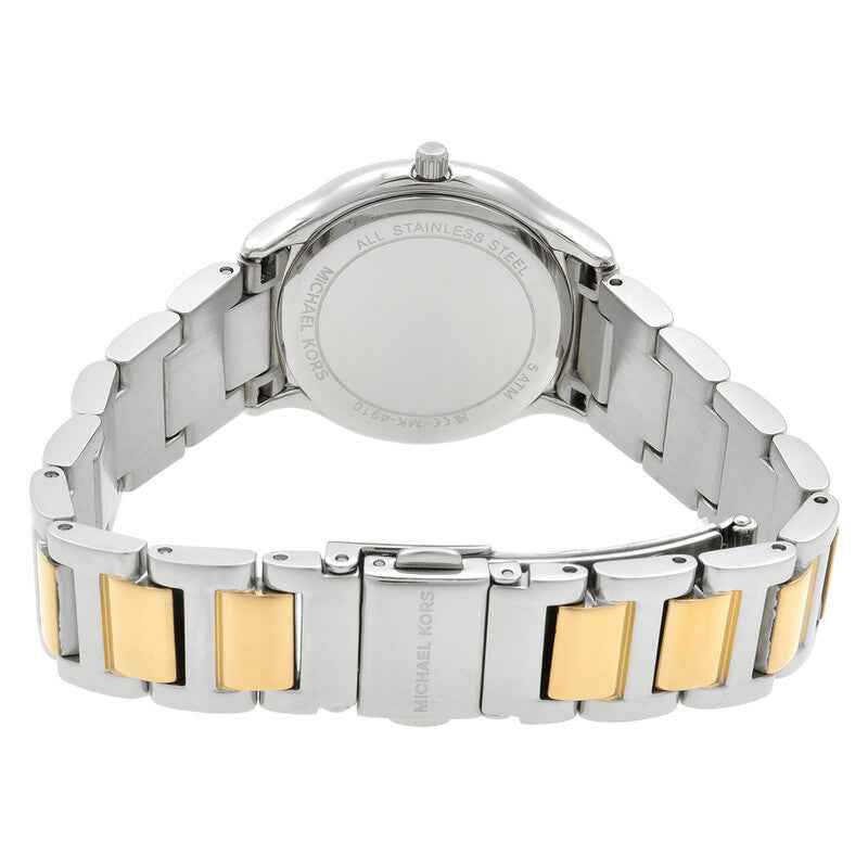 Michael Kors Sage MK4910 Women's Two-Tone Mother of Pearl Watch