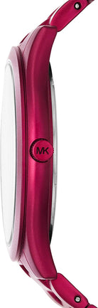 Side profile of Michael Kors Runway Slim MK4505 women's watch