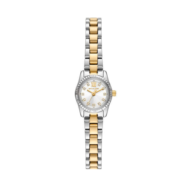 Michael Kors Lexington MK4903 women's two-tone micro watch