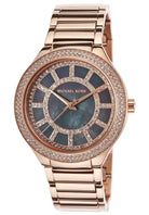 Michael Kors Kerry MK3397 Women's Black Mother of Pearl Dial Rose Gold Stainless Steel Watch