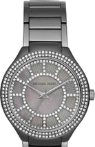 Michael Kors Kerry MK3410 Women's Gunmetal Dial Stainless Steel Watch