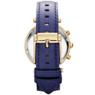 Michael Kors Parker MK2280 Women's Gold Dial Blue Leather Watch