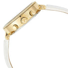 Michael Kors Parker MK2290 Women's White Dial White Leather Chronograph Watch