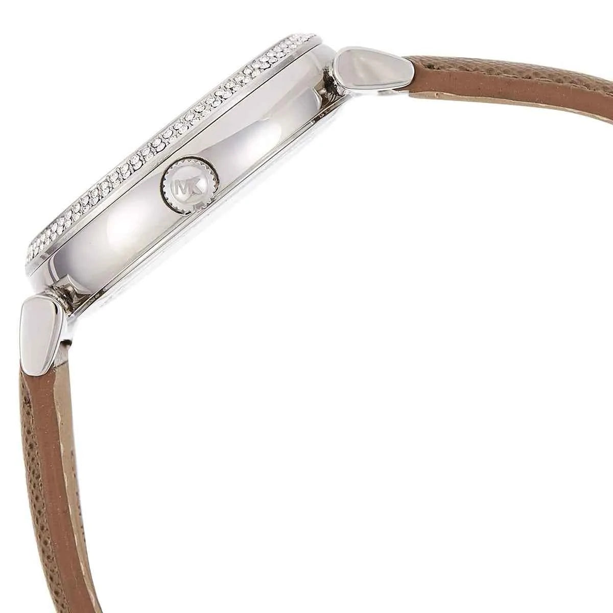 Michael Kors Catlin MK2377 Women's Silver Dial Gray Leather Watch