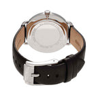 Michael Kors MK2658 Women's White Dial Black Leather Watch