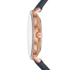 Michael Kors Pyper MK2804 Women's White Dial Blue Leather Watch