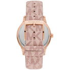 Michael Kors Tibby MK2955 Women's Rose Gold Leather Crystal Watch